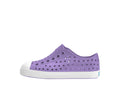 Native Shoes Unisex-Kids Jefferson Sneakers, Twirling Purple/Shell White, 5 Big Kid