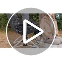 EVER ADVANCED Kids Foldable Hammock Chair with Stand - Dolphin Green, Portable Child Camping Swing Seat, Supports 125LBS