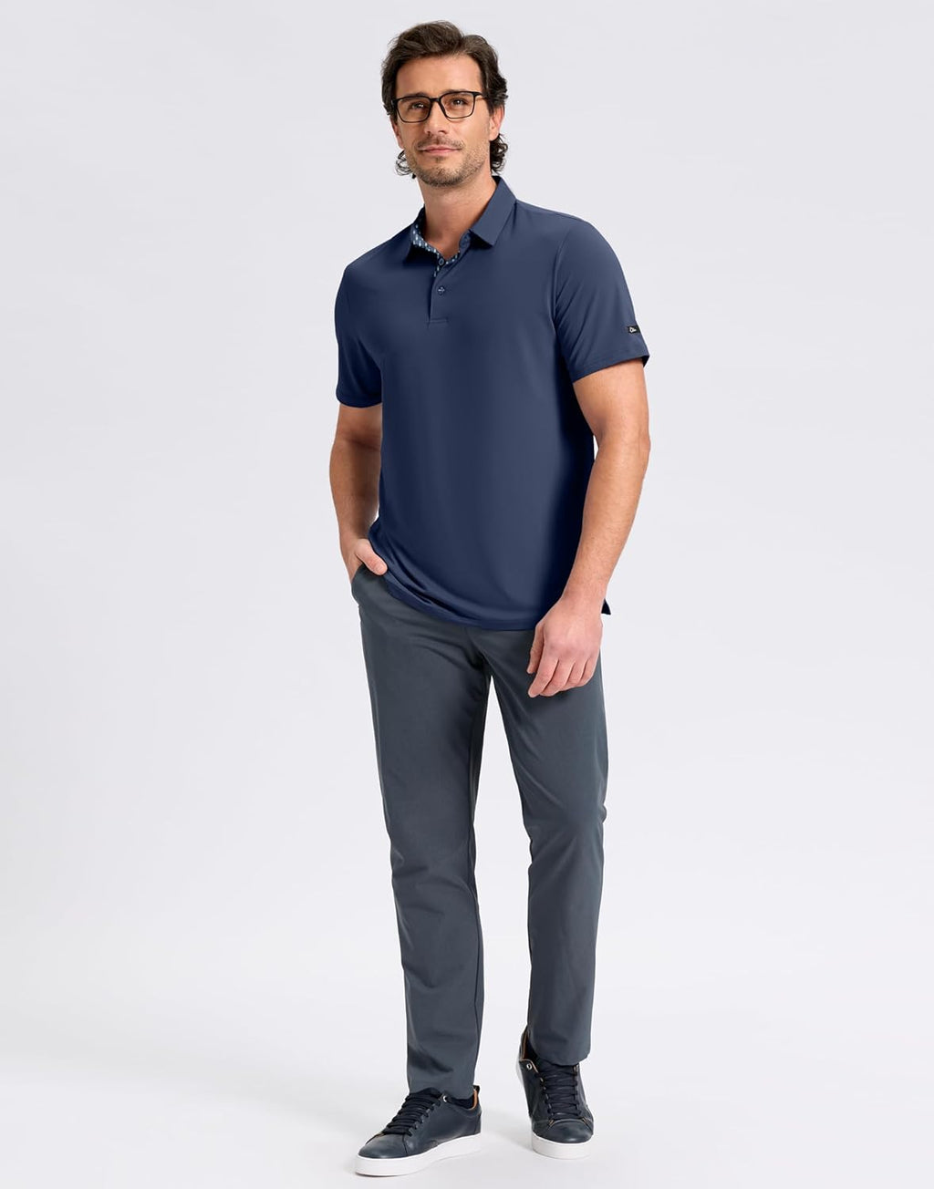 Obla Men's Golf Shirt - Short Sleeve Dry Fit Moisture-Wicking Polo | Athletic Casual Wear