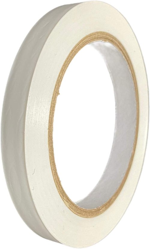 GGR Supplies T.R.U. CVT-536 White Vinyl Dance Floor Tape - 1/2" Wide x 36 Yards | Multiple Colors Available