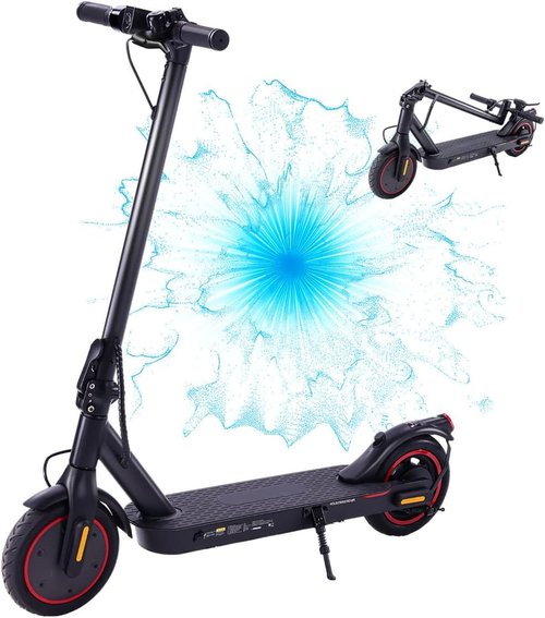 Electric Scooters | 500W Adult Electric Scooter - 18/21 MPH, 21 Miles Range, APP & Cruise Control