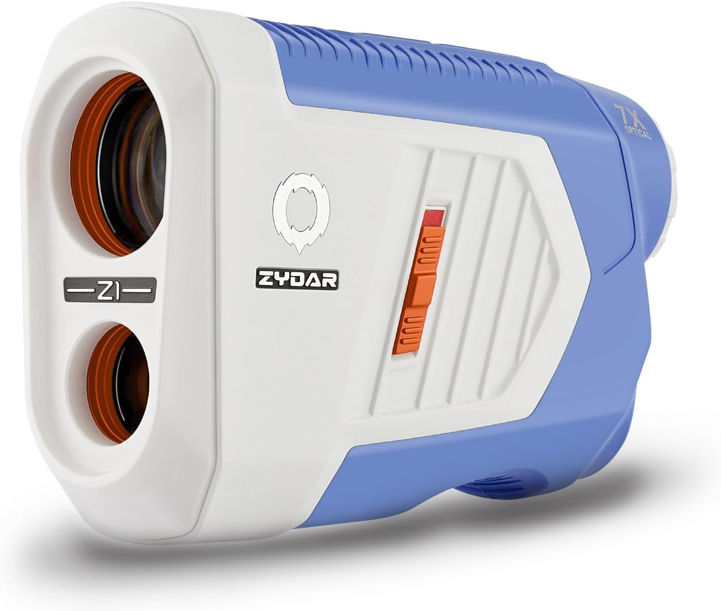 ZYDAR Z1 Golf Rangefinder - 1300 Yards, Slope Switch, 7X Magnification, Tournament Legal, Blue