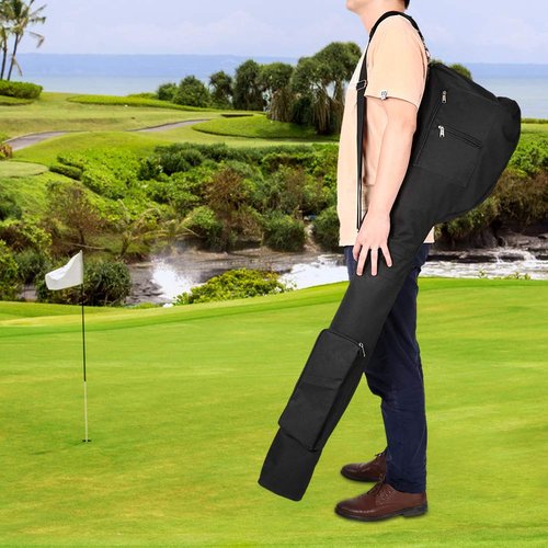 Small Golf Bag for A Few Clubs, Lightweight Golf Sunday Bag, Par 3 Travel Bag, Practice Travel Bag with Carry Shoulder Strap