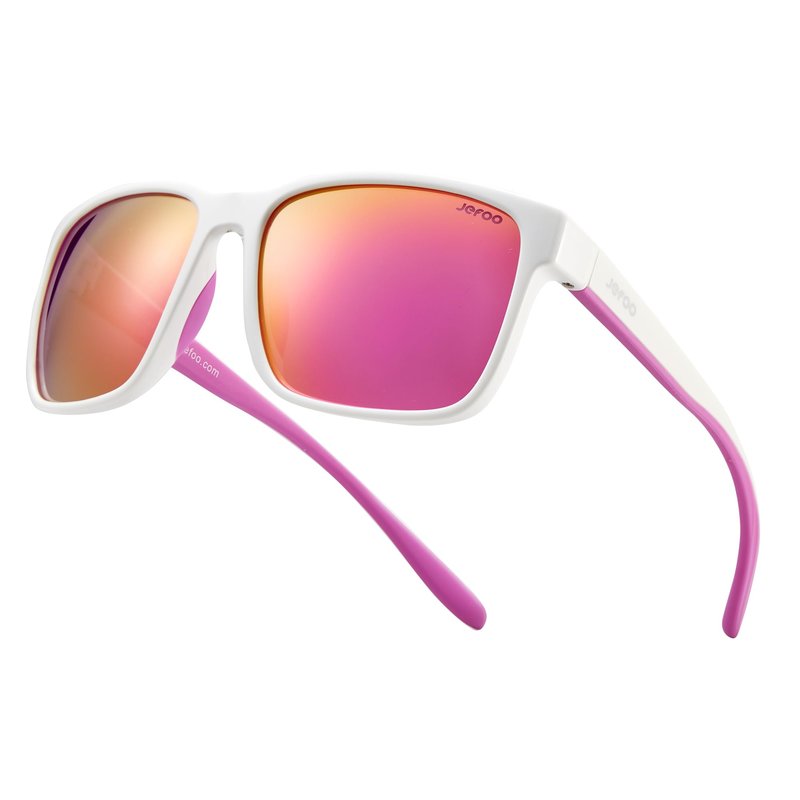 Jefoo Polarized Fishing Sunglasses for Men Women Kayaking Surfing Driving Lightweight Sports Sun Glasses UV Protection