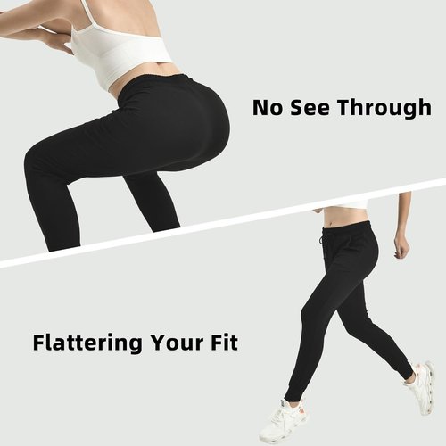 Ipletix Joggers for Women - Lightweight Drawstring Yoga Sweatpants with Pockets | Perfect for Lounging & Running