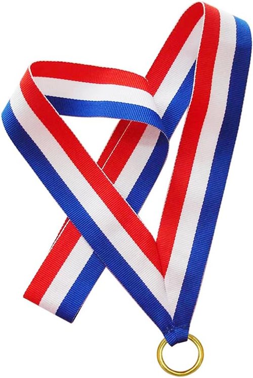 Myartte Gold Medal Set - Olympic Style Awards for Sports & Competitions | 50mm Medals with 80mm Ribbon