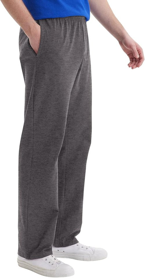 Hanes Men's Jersey Sweatpants - Comfortable Cotton Lounge Pants with Pockets | Perfect for Relaxation