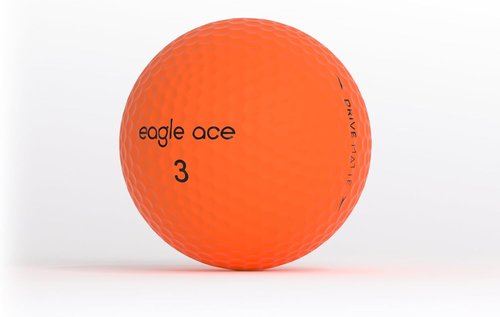 Eagle Ace™ DriveMatte Golf Balls - Maximum Distance & Optimal Spin Control | 2 Layers