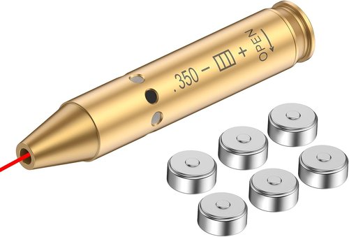 LGND Red Dot Boresighter - .350 Bore Sight Laser Sight with Batteries | 9x43mm Precision