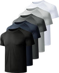 CE' CERDR Men's Athletic Workout Shirts - Quick Dry Performance Short Sleeve | Comfortable Fit