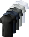 CE' CERDR Mens Workout Shirts Quick Dry Performance Short Sleeve Athletic Shirt