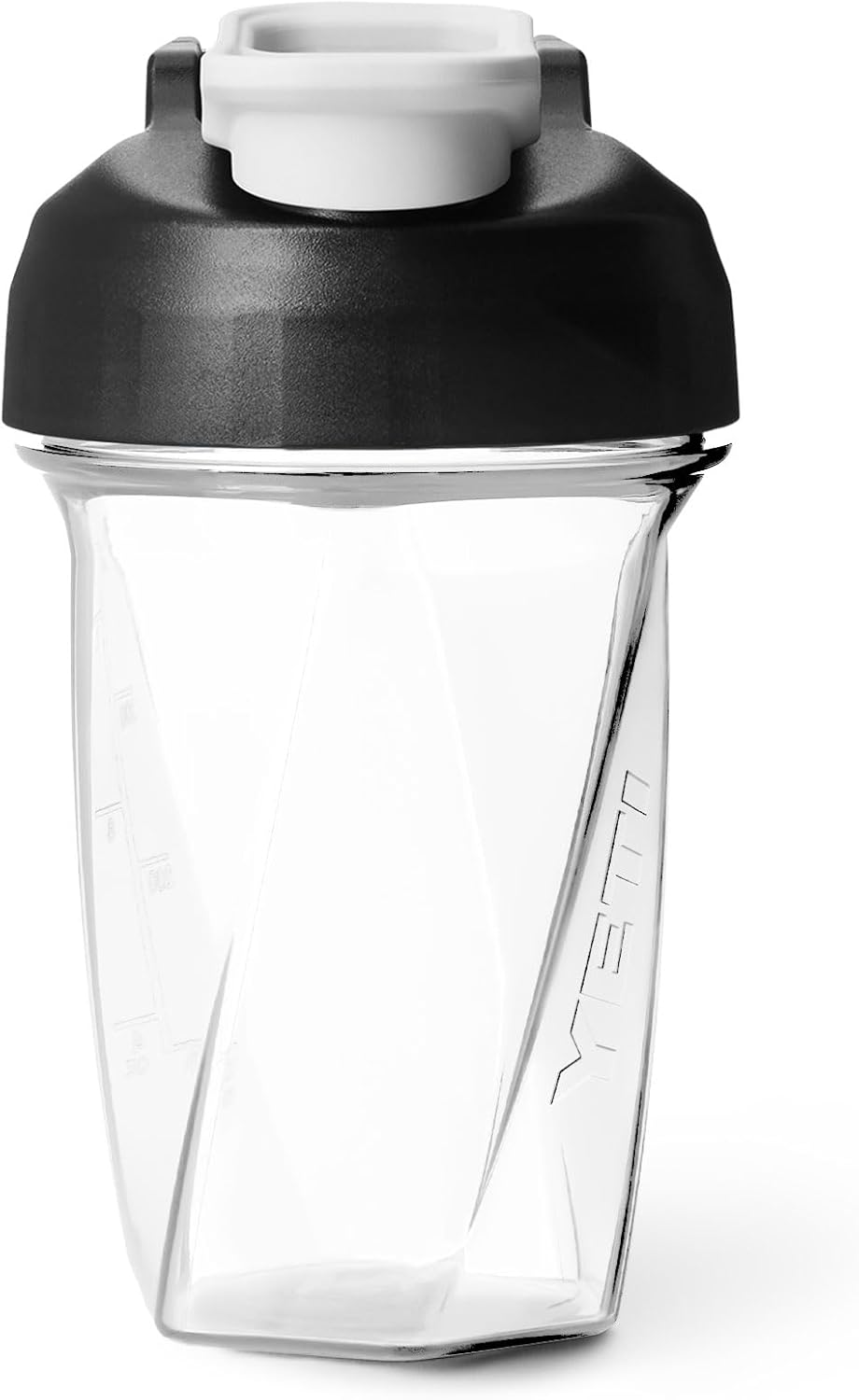 YETI Yonder Helimix Vortex Blender Shaker Bottle - 20oz | Portable Protein Drink Cup | Dishwasher Safe, Clear