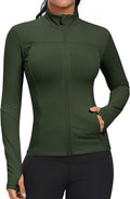 GYM RAINBOW Women's Athletic Workout Jacket - Lightweight Spring Running & Yoga Jacket