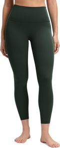 CRZ YOGA Yoga Leggings - Buttery Soft No Front Seam Design | High Waisted 25" for Ultimate Comfort