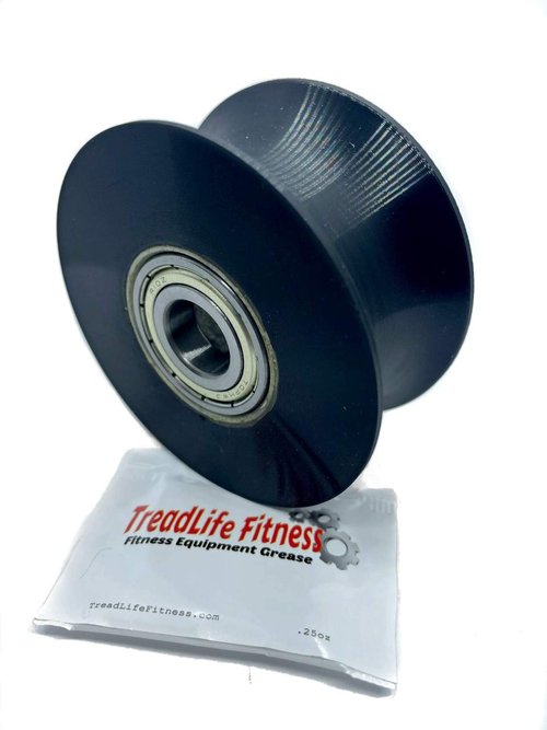TreadLife Fitness Elliptical Wheel - Works on Proform - Part Number 340773 - COMES with FREE TREADLIFE FITNESS BEARING GREASE $10 VALUE!