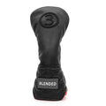 BAIRBRE Golf Club Covers Black Leather 3 Wood Headcover Fariway Wood Head Cover Golf Headcover for All Brand