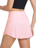 Baleaf Women's Pleated Tennis Skirt - High Waisted Golf Skorts with Pockets | Lightweight Athletic Wear