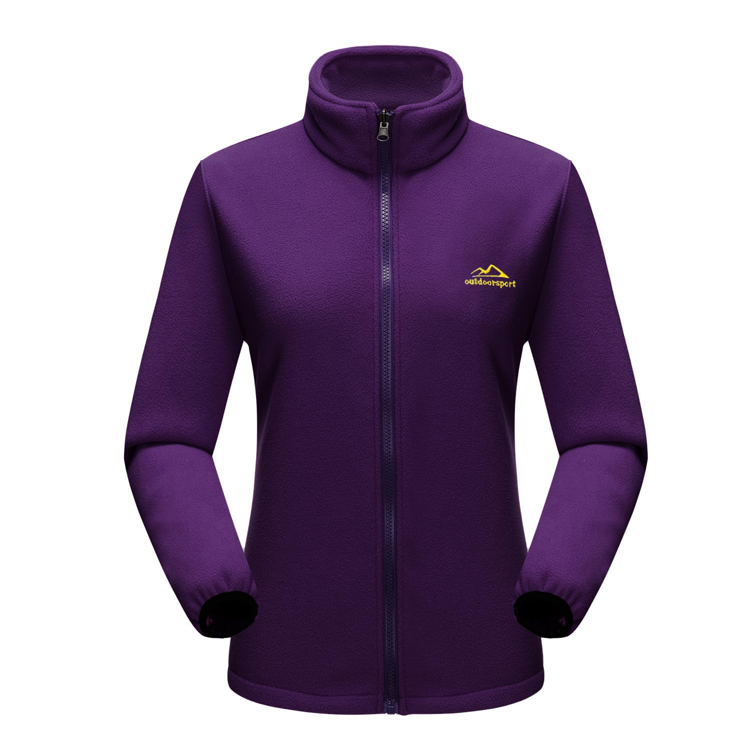 MAGCOMSEN Winter Coats for Women Waterproof Insulated Snow Jacket Fleece Lined Jacket 3 In 1 Jacket Snowboarding Jacket Dark Purple L