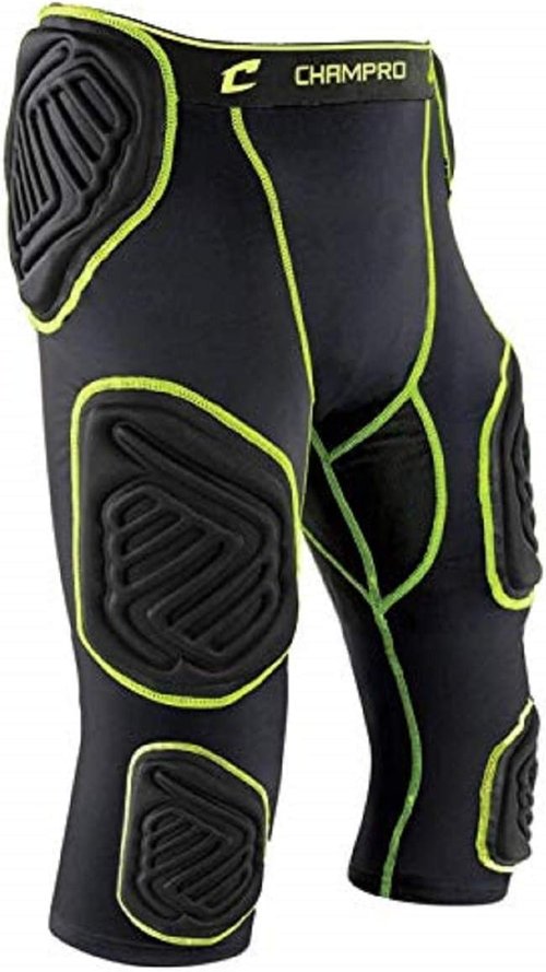 Champro Bull Rush Integrated Girdle - 7-Pad Protection for Ultimate Comfort and Performance