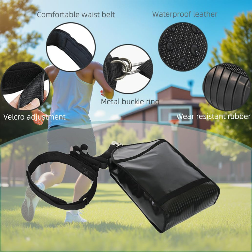 Running Weight Bag Speed Training Sandbag Adjustable Weight Sled Running Training Used for Speed Training for Sprinters with 3 Weight Sandbags