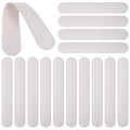 Disposable Collar Protector Sweat Pads - Self-Adhesive Neck Liners, 50 Pack, White, 8.66 x 1.18 in