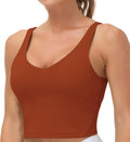 The Gym People Women's Sports Bra - Longline Wirefree Padded Design for Medium Support