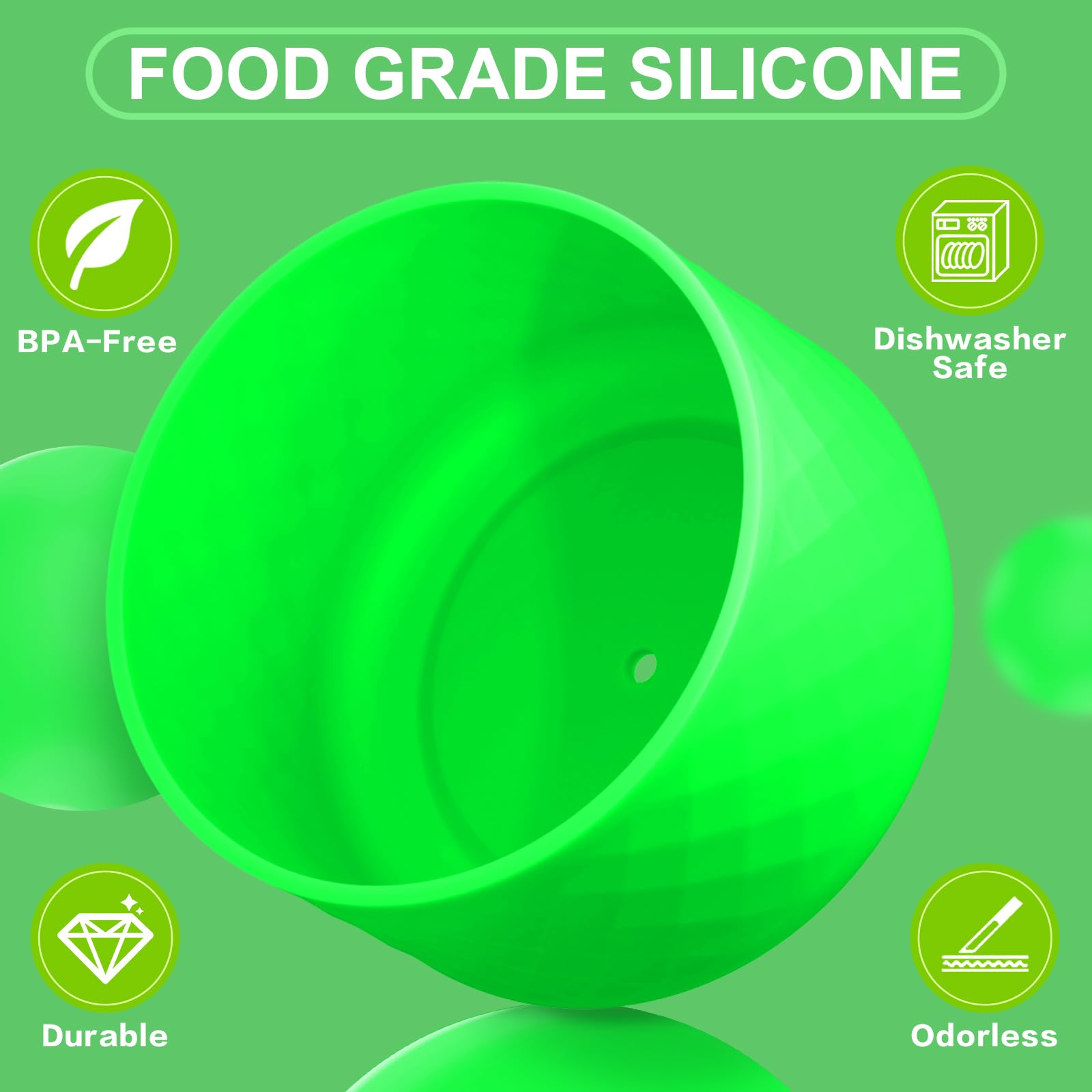 Silicone Boot for Owala Water Bottle 40 oz, Anti-Slip Protective Sleeve for FreeSip/Twist/Flip Stainless Steel Water Bottles Accessories