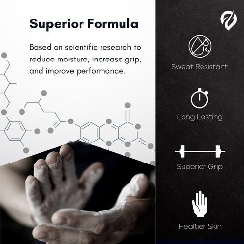 Liquid Chalk - Mess-Free Gym Chalk for Weightlifting, Rock Climbing & More | Sweat Resistant, Long-Lasting Grip