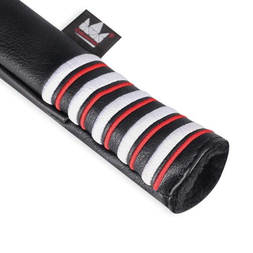 Craftsman Golf USA US Flag Clover Leather Black Alignment Stick Cover Case Holder