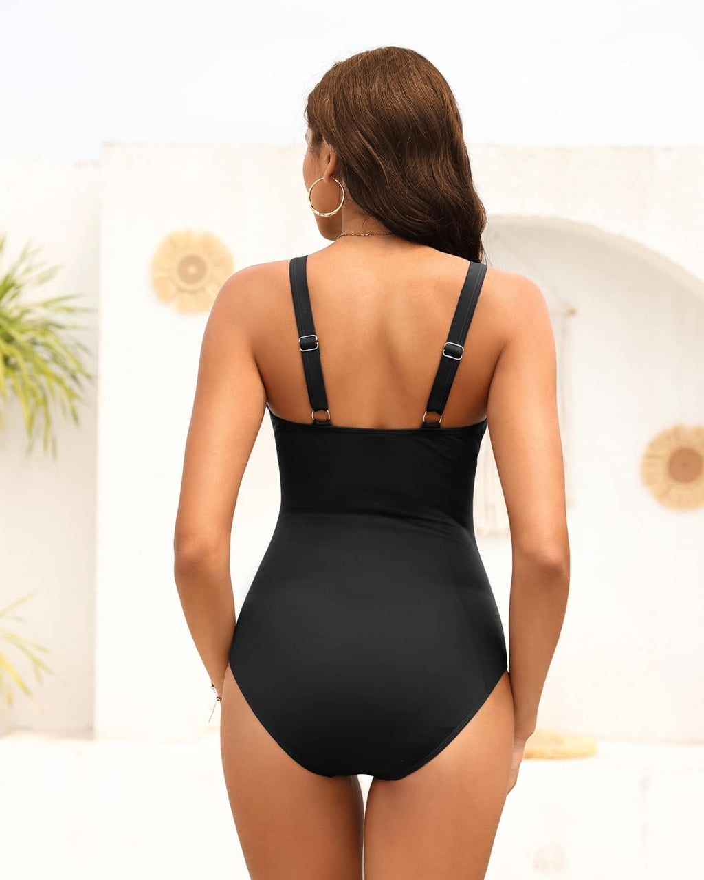 Tempt Me One-Piece Swimsuit - Ruched Slimming Design with Tummy Control | Vintage Style