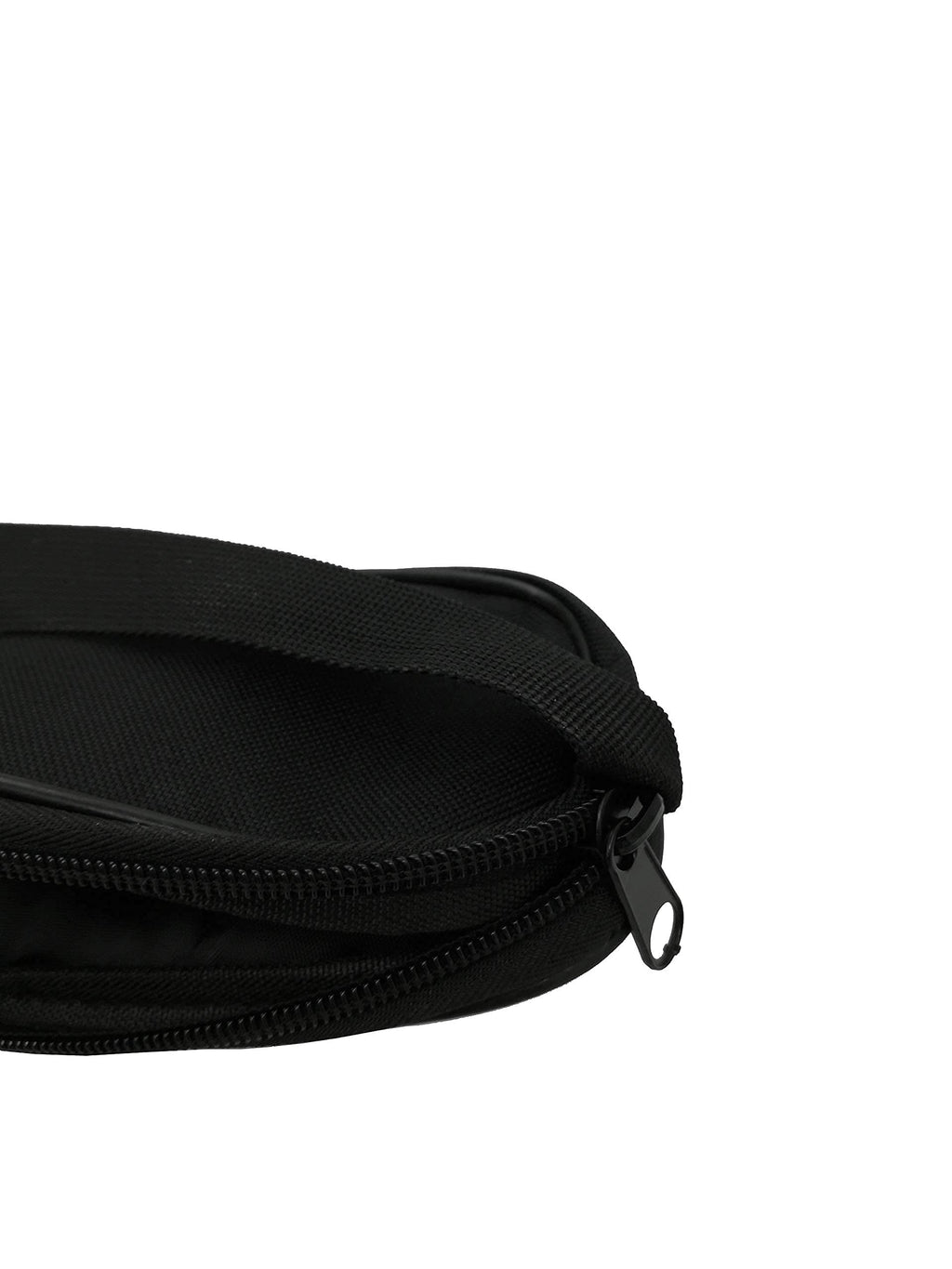 Silfrae Single Tennis Racket Cover Lightweight Padded Tennis Racquet Bag (Black, Small)