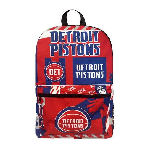 Pro Specialties Group Detroit Pistons b2s Backpack TM1883 Durable, Spacious, and Stylish Gear for Hiking, Travel, and Everyday Use For adult