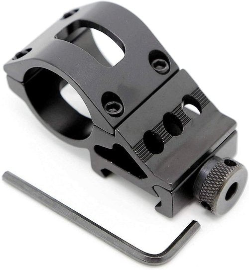 TOCNGAEK 1" Offset Tactical Flashlight Mount and 1" Offset Quick Release Flashlight Mount 2Pack