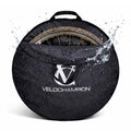 VeloChampion Waterproof Bicycle Wheel Bag Storage Cover | Mountain, Road, Gravel or Kids BMX | 650b. 700c. 16” 20” 24” 26” 27.5” 29” Bike Wheelset Transport Travel Case