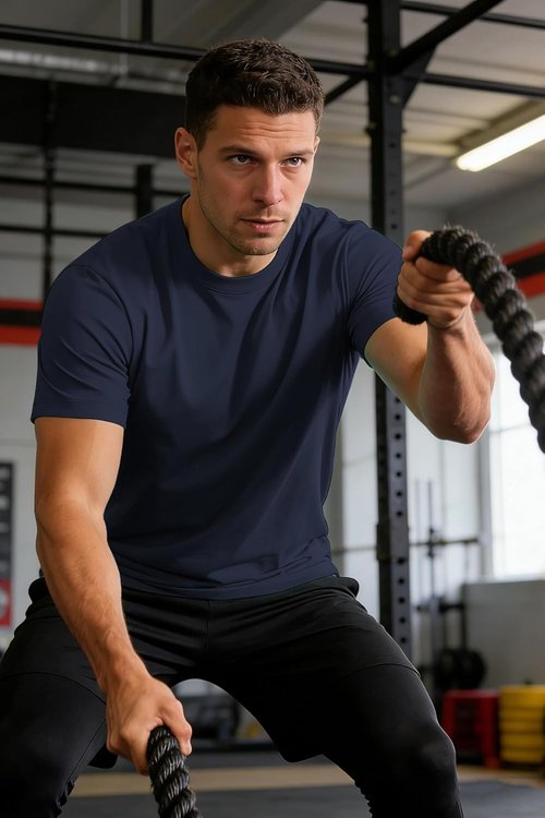 KINGFEN Men's UV Sun Protection Shirt - UPF 50+ Quick Dry Athletic T-Shirt | Performance Top
