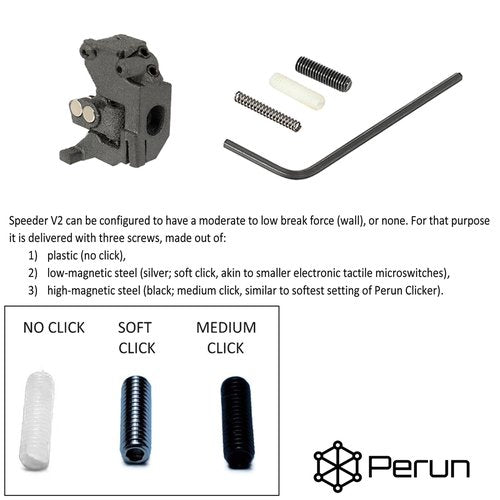 Perun Mosfet Accessory Designed for V2 Hybrid Drop-in mosfet - Compatible with Most Version 2 AEG Gearboxes (SP-V2-XX)