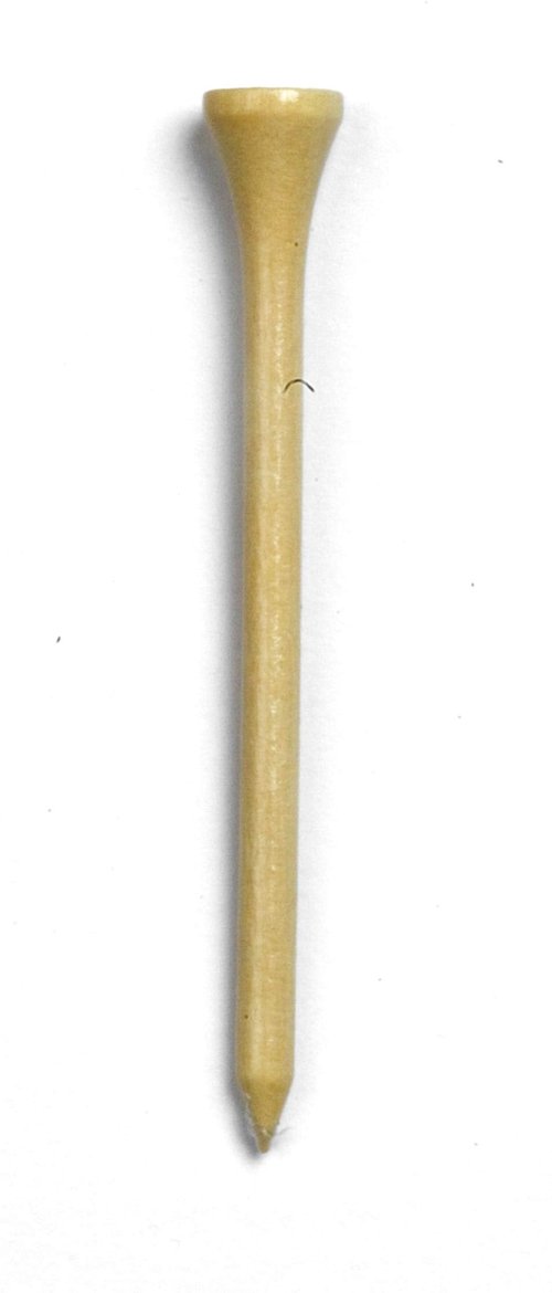 Golf Tees Etc 3 1/4" Wooden Tees - Pack of 500 (Natural)