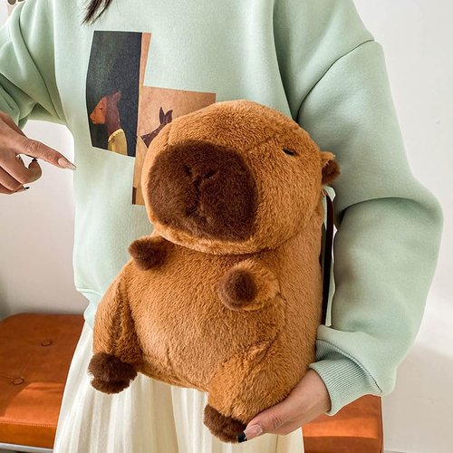 Loizziuy Capybara Flap Backpack Cute Animal for Women Large Capacity Y2k Kawaii Aesthetic Casual Travel Mochilas Daypacks (Cat)
