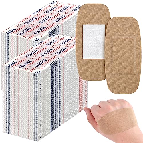 Sinmoe 800 Pack Large 2x4 Inch Adhesive Bandages for Wound Care - Bulk First Aid Supplies