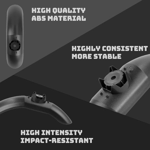Felixstory Electric Scooter Fender Bracket, Front Mudguard Fender Replacement for Segway Ninebot Max G30P G30LP, Front Skateboard Fastener High Density Design Light Durability for Scooter