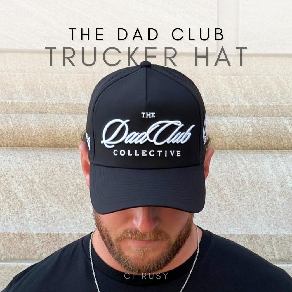 Skiennix Athletic Trucker Golf Hat - Breathable Waterproof 5 Panel Cap for Men | Ideal for Running