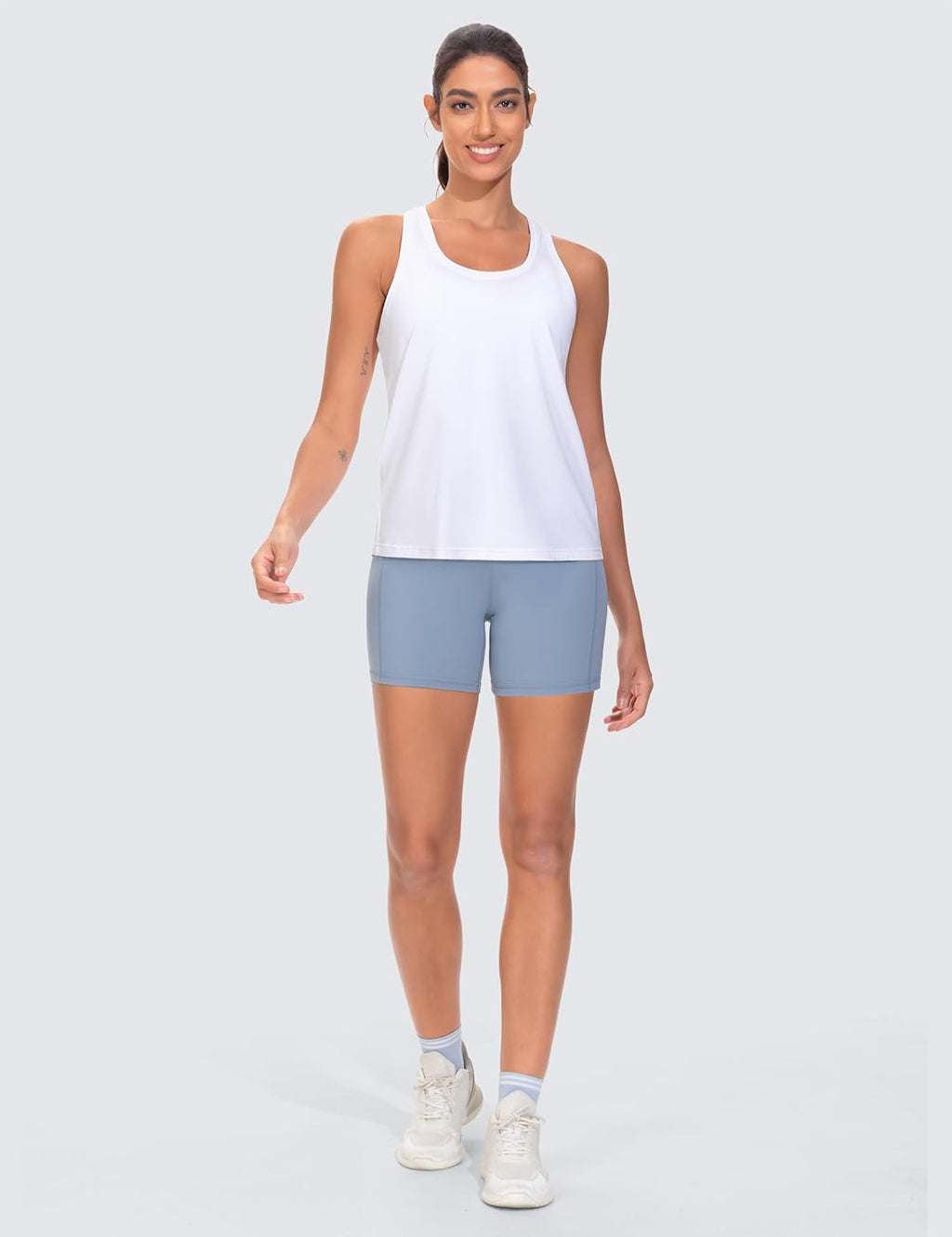 The Gym People Women's Racerback Workout Tank - Sleeveless Athletic Yoga Shirt in Various Colors