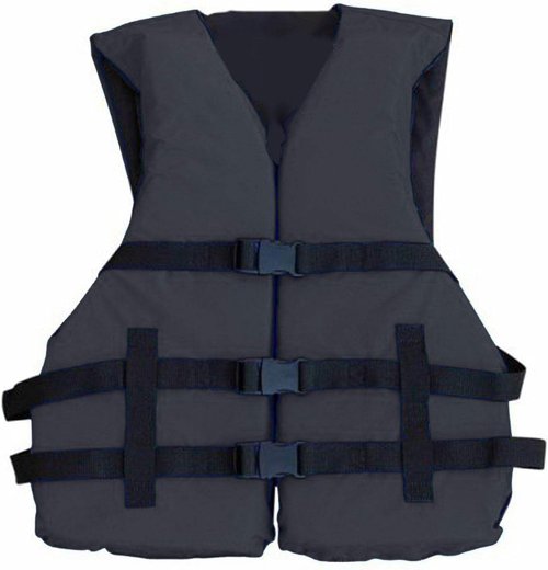 Life Jacket Paddle Vest - Coast Guard Approved Type III PFD | 4 Pack for Jet Ski, Kayak & Pontoon