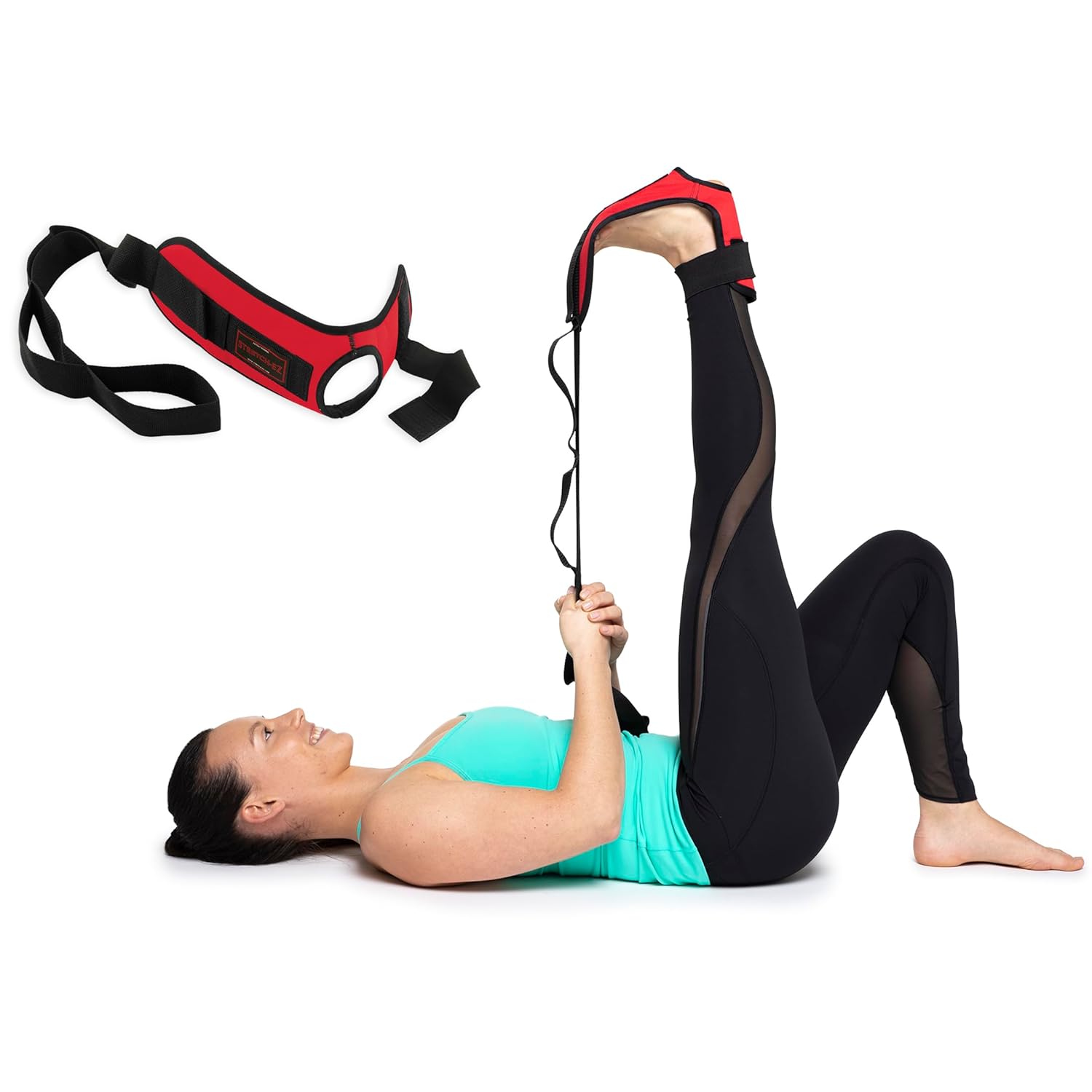 OPTP The Original Stretch-EZ | USA-Made Plantar Fasciitis & Hamstring Stretcher Strap