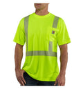 Carhartt Men's HV Force Relaxed Class 2 T-Shirt, Brite Lime, Large