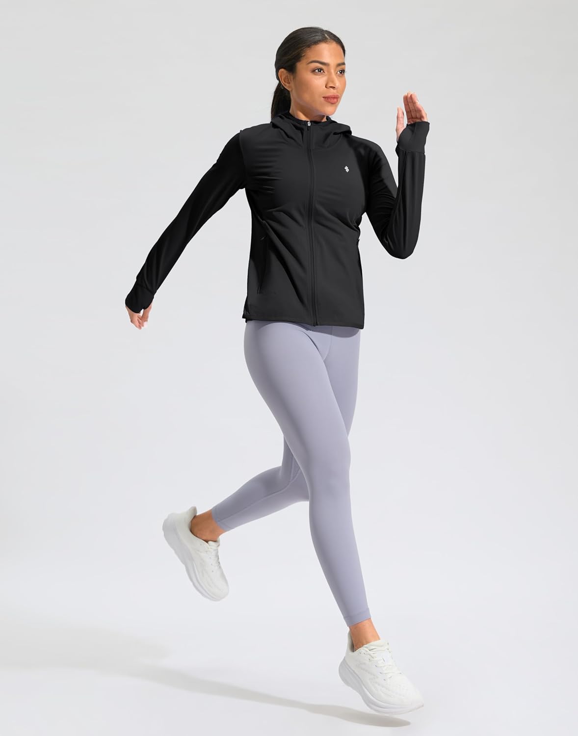 Soothfeel Women's Sun Protection Hoodie Jacket - Lightweight UPF 50+ Long Sleeve Outdoor Shirt with Pocket