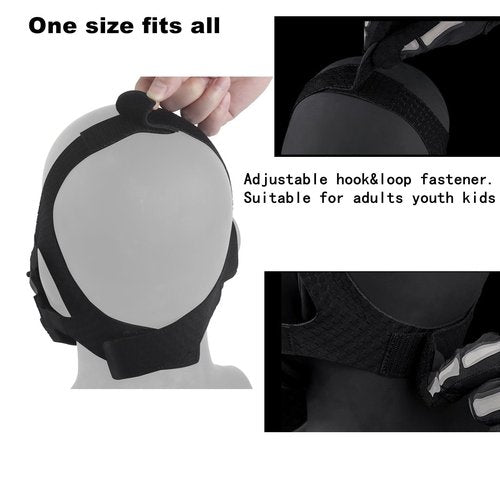 Tactical Airsoft Half Face Masks, Rebel Skull Airsoft Half Face Mask Airsoft Protective Masks for Cs War Game Halloween Party (Black/Silver)