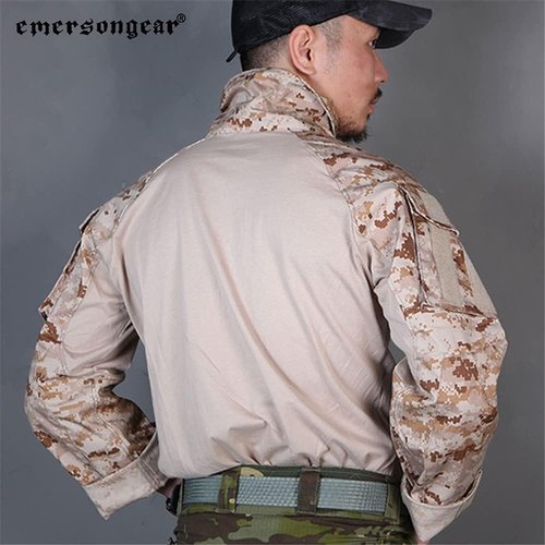 EMERSONGEAR Tactical Shirt - Gen3 Quick Dry Long Sleeve BDU for Airsoft & Paintball | Men's Combat Top