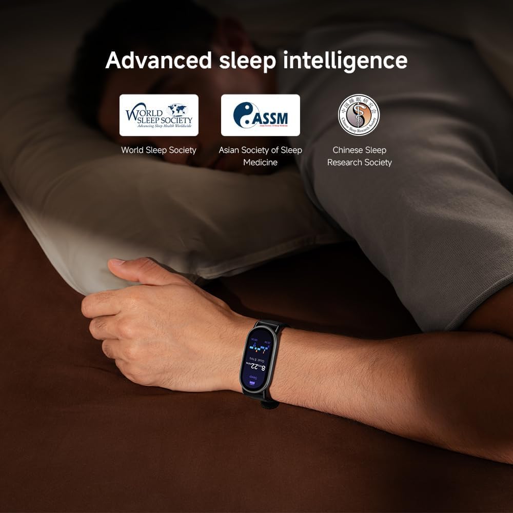 Xiaomi Mi Smart Band 10(2025) - Ceramic Edition - 1.72" AMOLED Display | 21 Days Battery Life | Touchscreen, Multi-Sport Tracker, Activity Tracker, Heart Rate Monitor | BT5.4 - Pearl White
