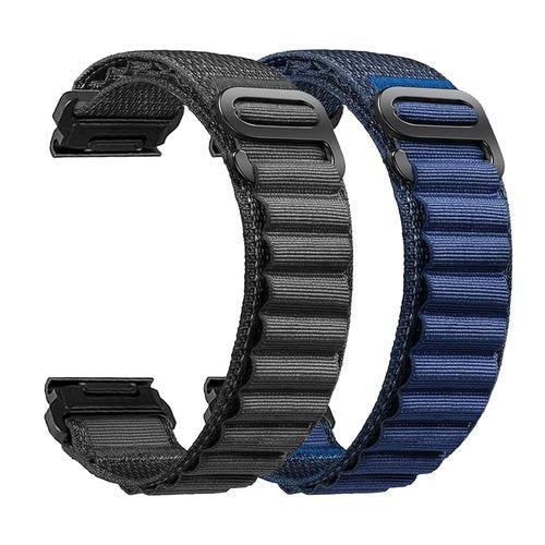 BANSO 26mm Quick Fit Nylon Watch Band for Garmin Fenix 8 51mm /5X / 6X / 7X, Quickfit 26mm Rugged Watch Bands for Garmin Fenix 7X Pro Sapphire Solar / 6X Pro / 5X Plus, for Fenix 3, Tactix Delta